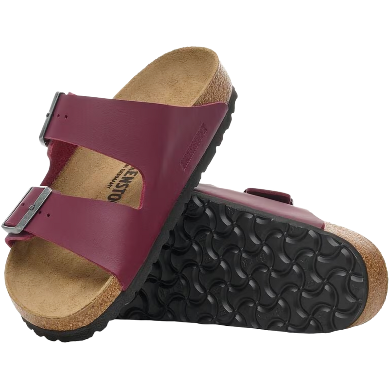 Women's Arizona - Medium/Narrow, Birkenstock Women's Arizona - Medium/Narrow in Zinfandel pair top and bottom