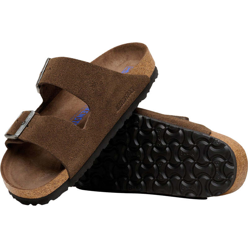 Men's Arizona Soft Footbed, Birkenstock Arizona Soft Footbed top and bottom