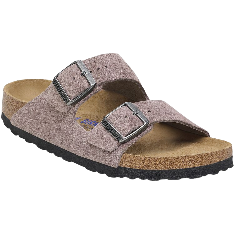 Birkenstock Women's Arizona Soft Footbed in Faded Purple