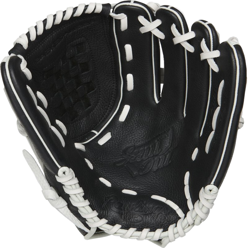Women's Shut Out Fast Pitch Infield - 12" Basket Web, Rawlings Shut Out Fast Pitch Infield - 12" Basket Web palm