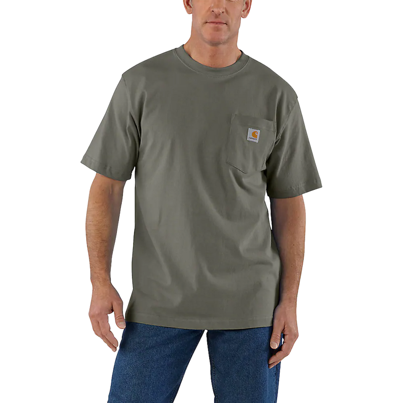 Men's Short-Sleeve Workwear Pocket T-Shirt, Featured Image