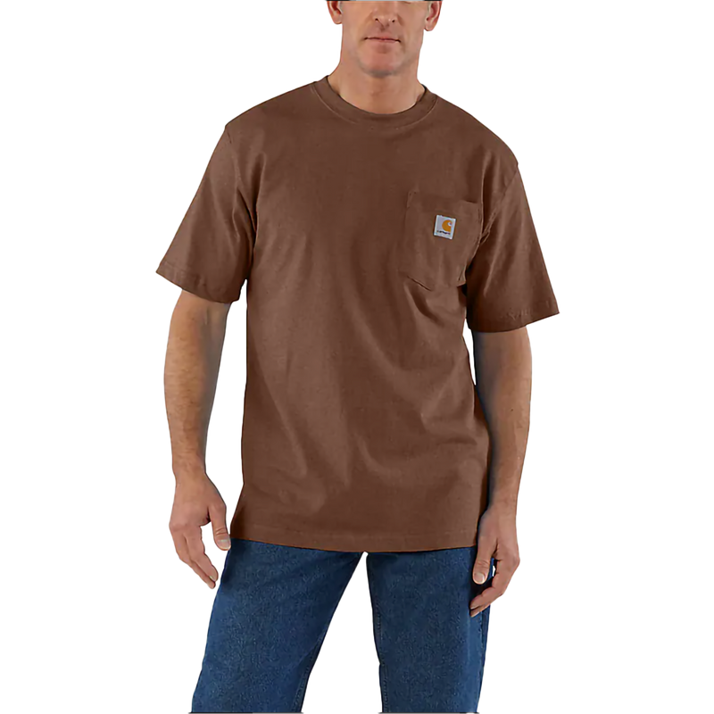 Men's Short-Sleeve Workwear Pocket T-Shirt, Featured Image