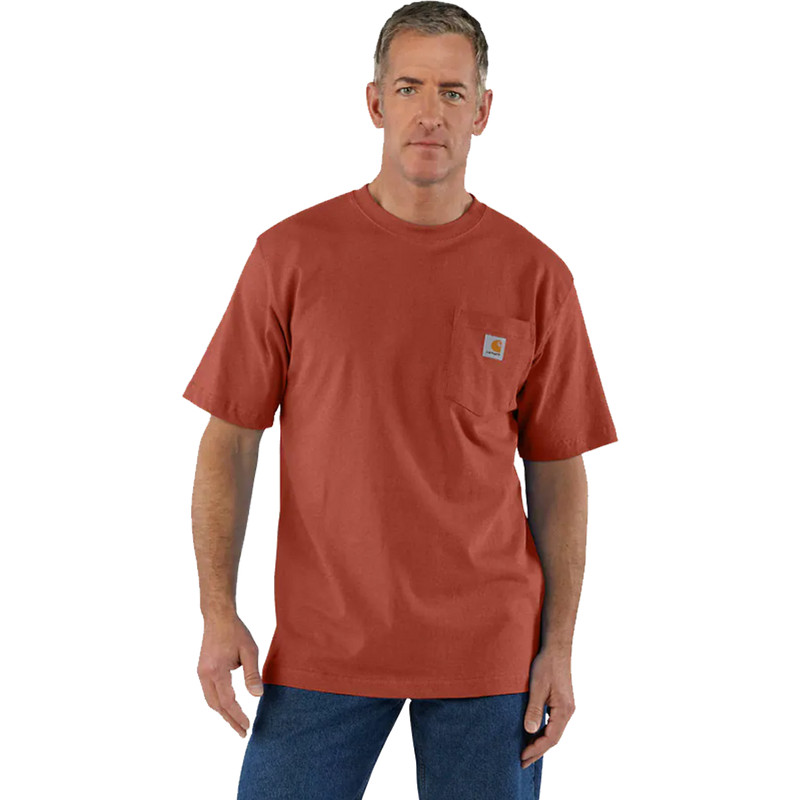 Men's Short-Sleeve Workwear Pocket T-Shirt, Featured Image