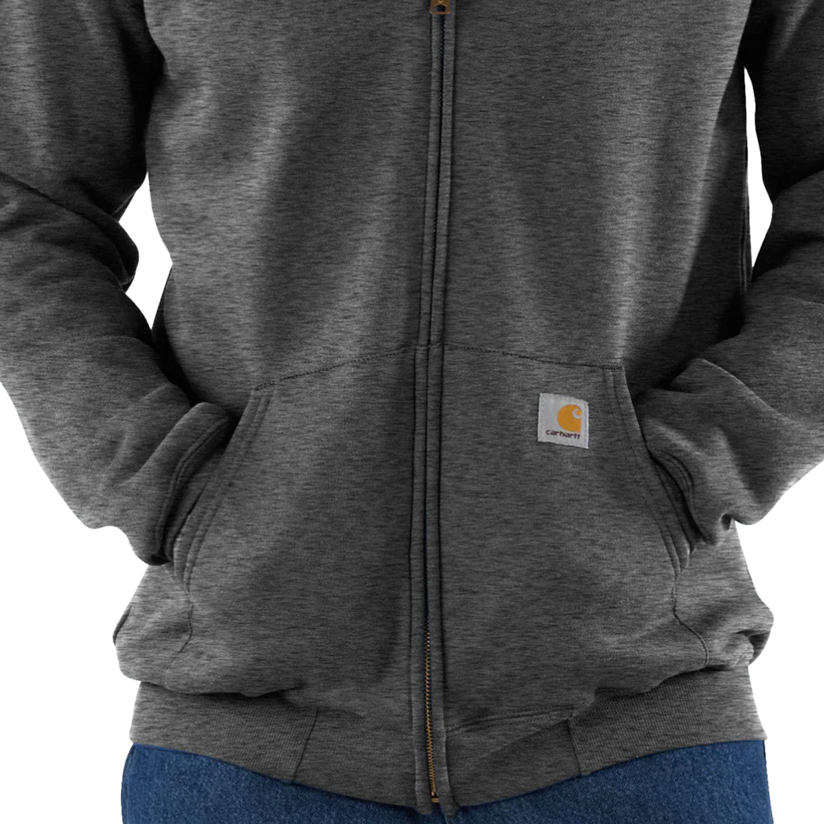 Men's Midweight Full Zip Hoodie alternate view