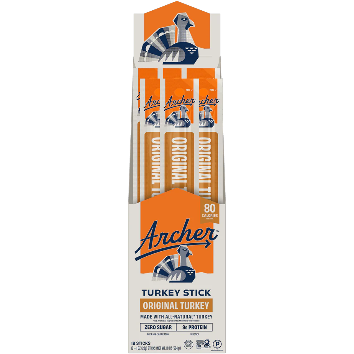 Zero Sugar 1 oz Jerky Sticks alternate view