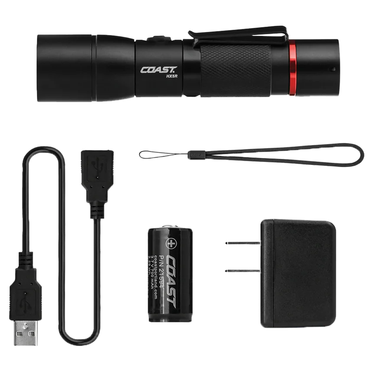 coast hx5r rechargeable flashlights HX5R