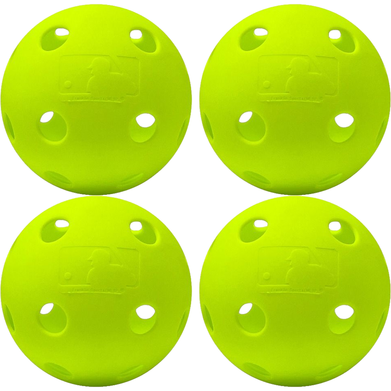 MLB  Indestruct-a-ball Softball, Franklin Sports MLB Indestruct-a-ball Softball four pack