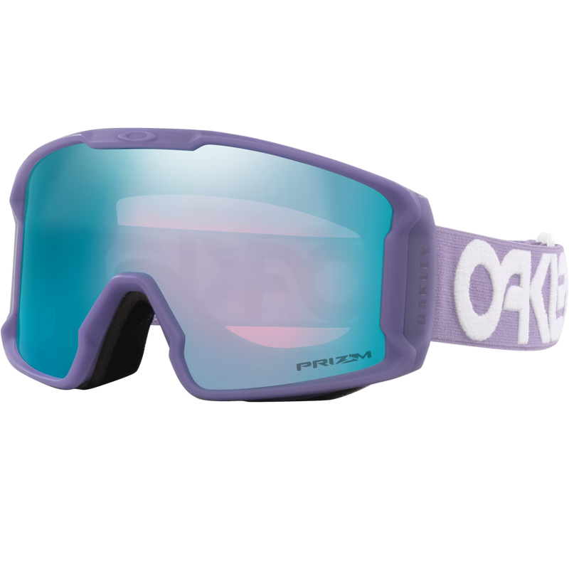 Oakley Line Miner M in Matte B1B Lilac + Prizm Snow Sapphire Iridium