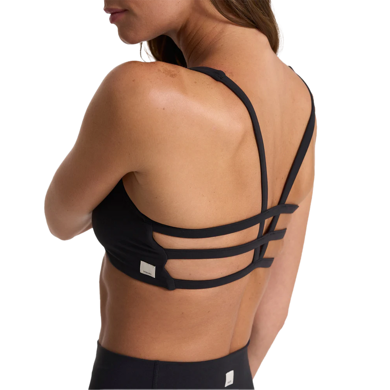 Women's Yosemite Bra, Vuori Women's Yosemite Bra in BLK-Black back left