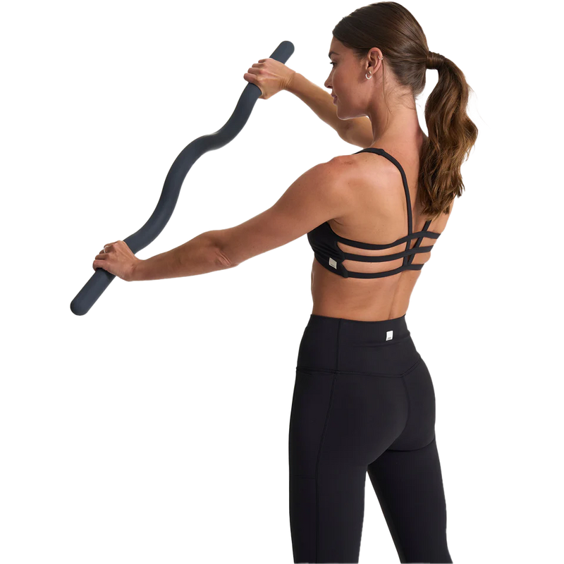 Women's Yosemite Bra, Vuori Women's Yosemite Bra in BLK-Black back left full length