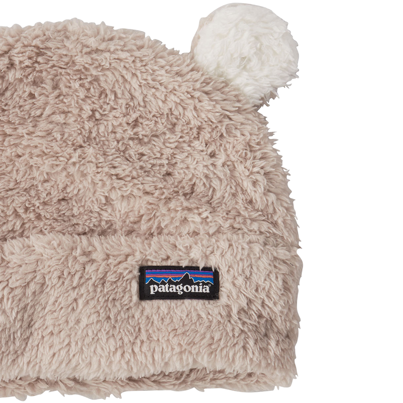 Youth Baby Furry Friends Hat, Patagonia Youth Baby Furry Friends Fleece Hat detail closeup