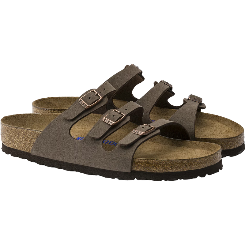 Women's Florida Soft Footbed, Birkenstock Women's Florida Soft Footbed Pair Outside