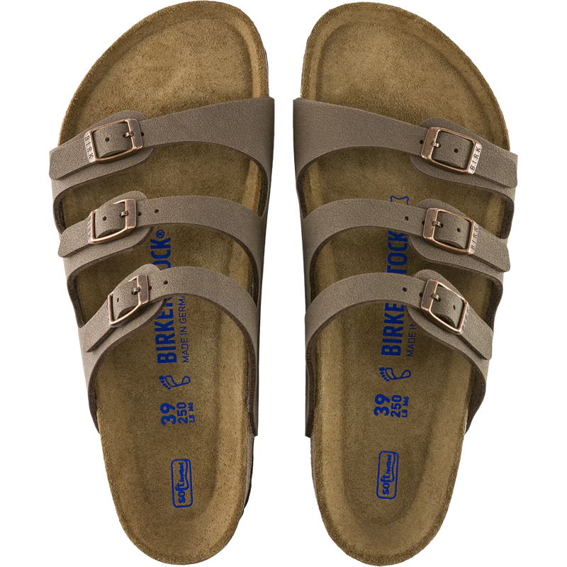 Women's Florida Soft Footbed, Birkenstock Women's Florida Soft Footbed Pair Top
