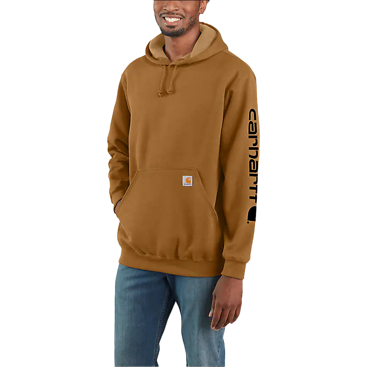Men's Midweight Logo Hooded Sweatshirt alternate view