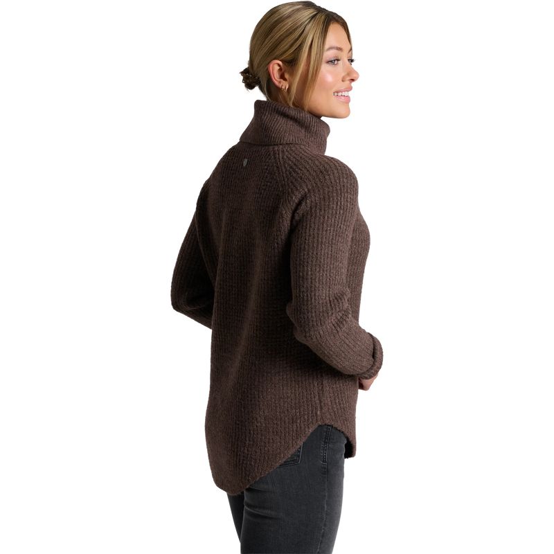 Women's Sienna Sweater, Kuhl Women's Sienna Sweater in CF-Coffee left