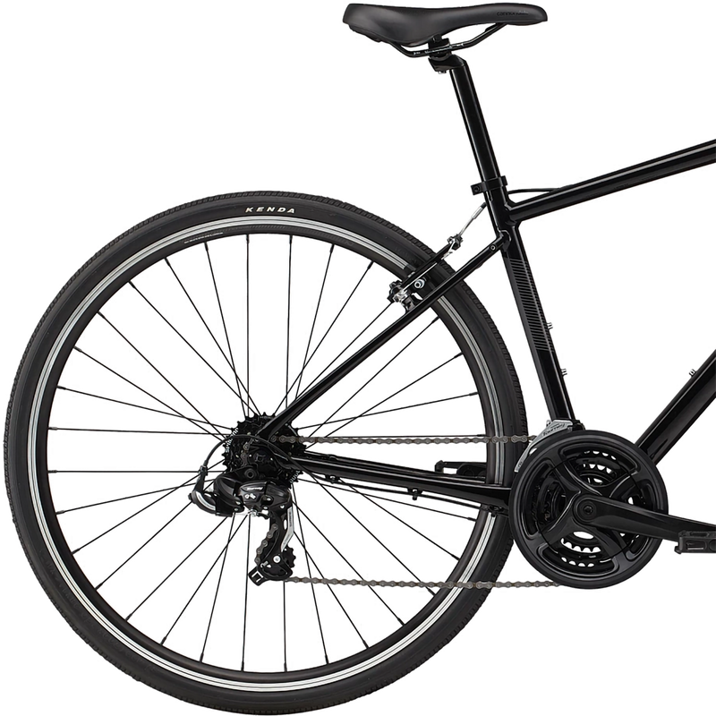Quick 6, Cannondale Quick 6 in Black back wheel