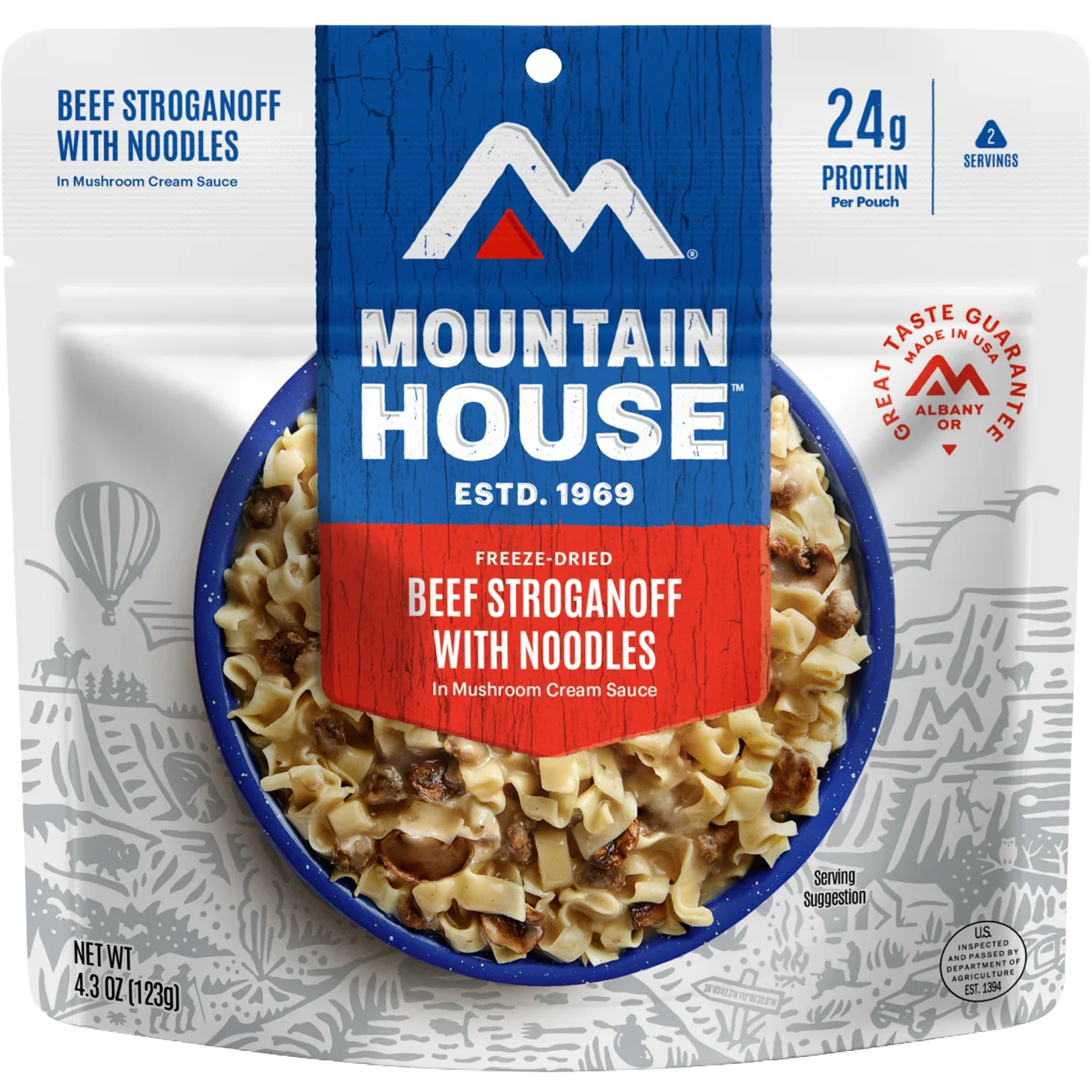 Beef Stroganoff with Noodles (2 Servings) alternate view