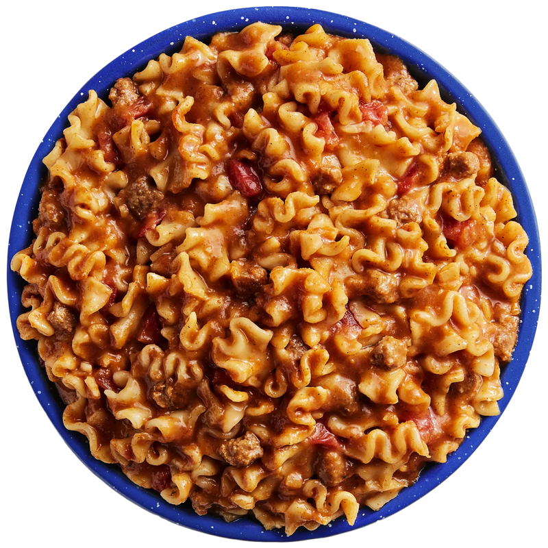 Beef Lasagna (2 Servings), Mountain House Beef Lasagna in bowl