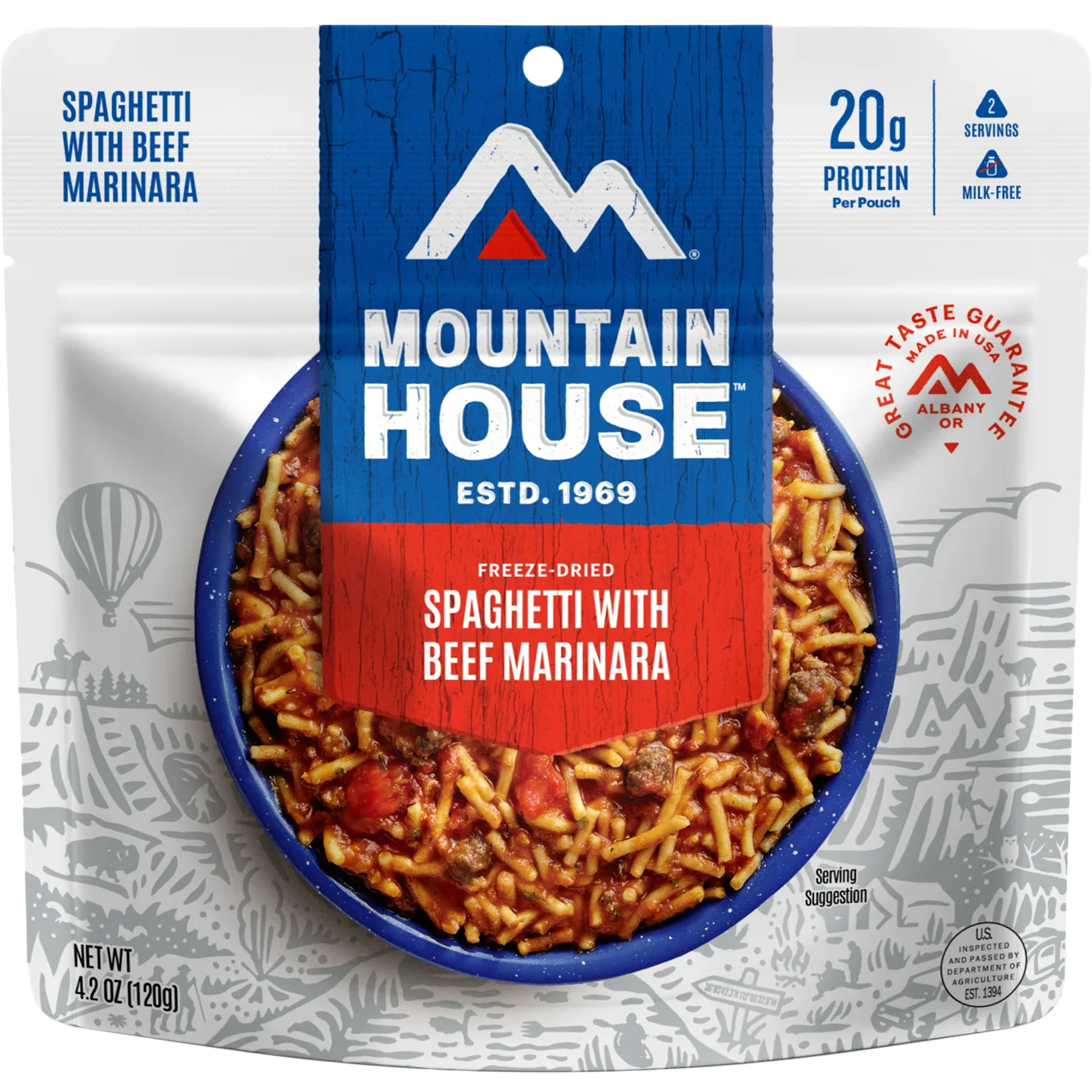 Spaghetti with Beef Marinara (2 Servings) alternate view