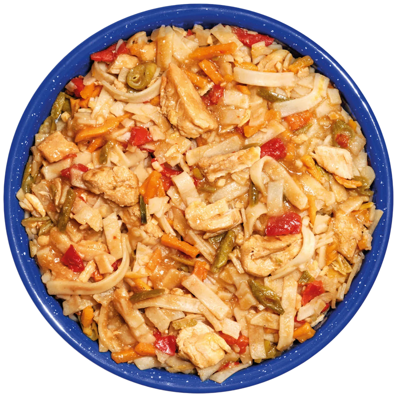 Pad Thai with Chicken (2 Servings), Mountain House Pad Thai with Chicken in bowl