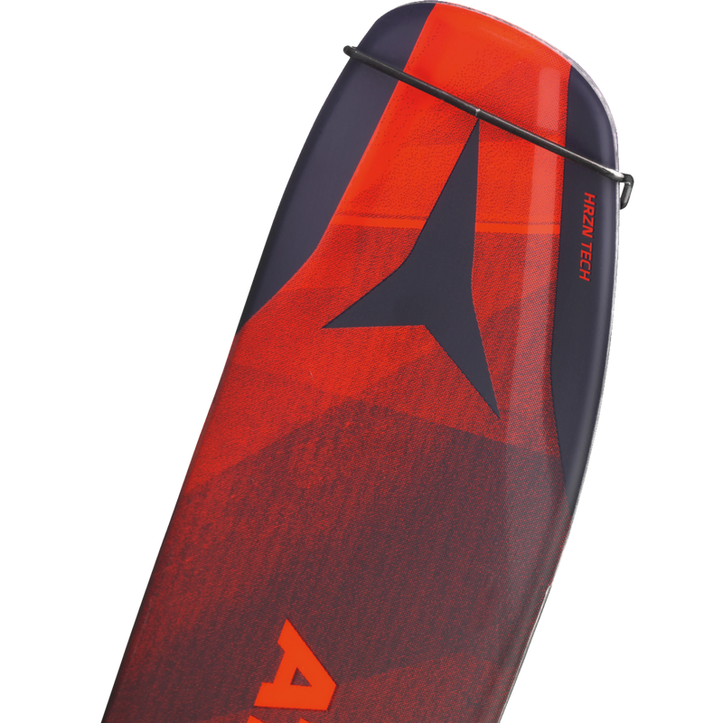 MultiFit Ski Skins, Atomic MultiFit Ski Skins attached to ski