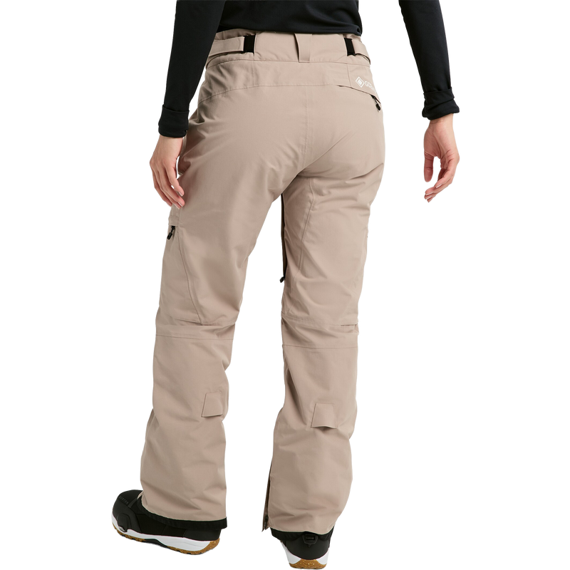 Women's AK Gore-Tex Summit Pant, Burton Women's AK Gore-Tex Summit Pant AH2-Summit Taupe back