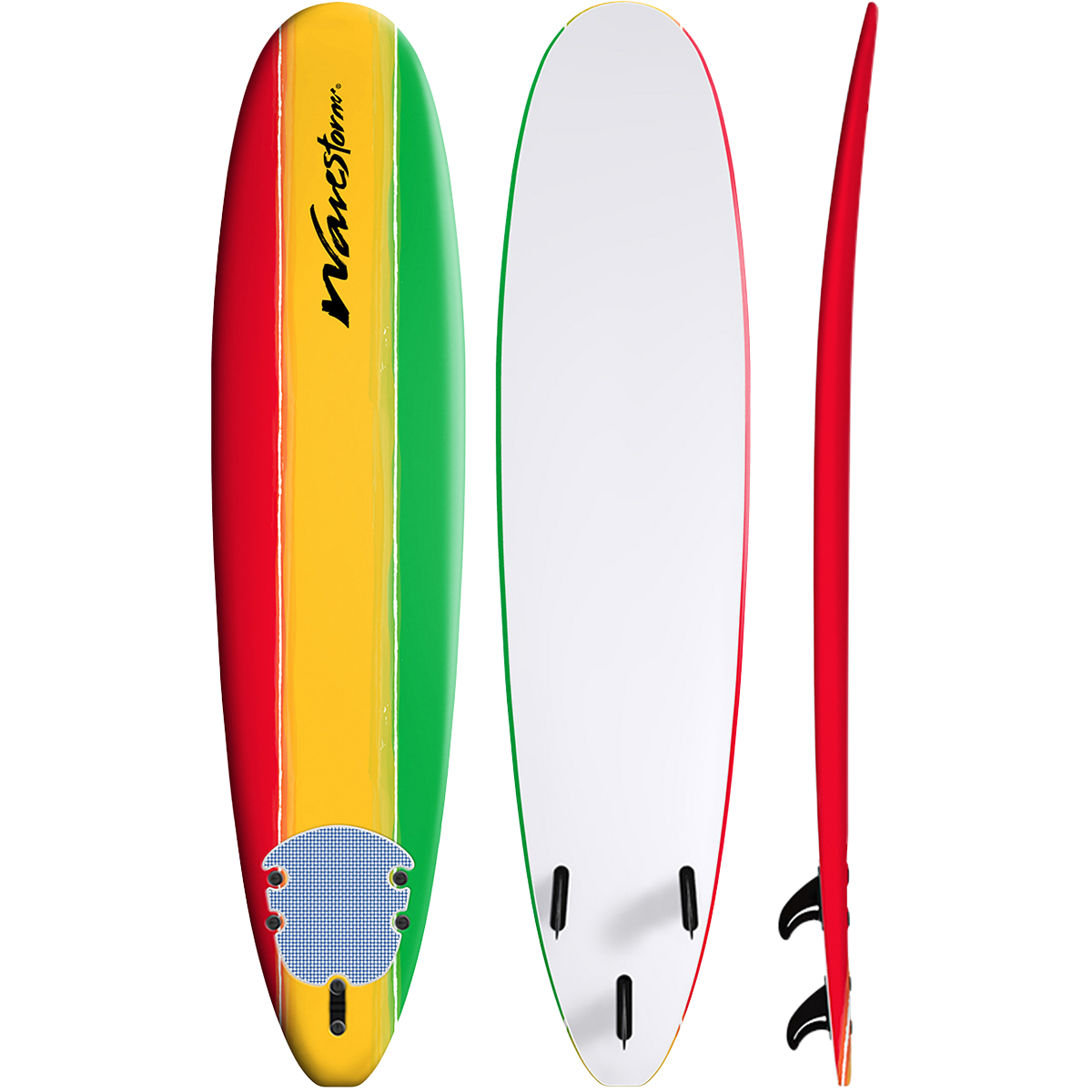 Wavestorm 8'0 Classic Surfboard with Leash – Sports Basement
