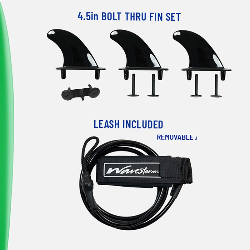[相談中] Wavestorm スポンジサーフボード　8’0 8'0 Wavestorm Soft Top Surfboard | Rider Shack Surf Shop