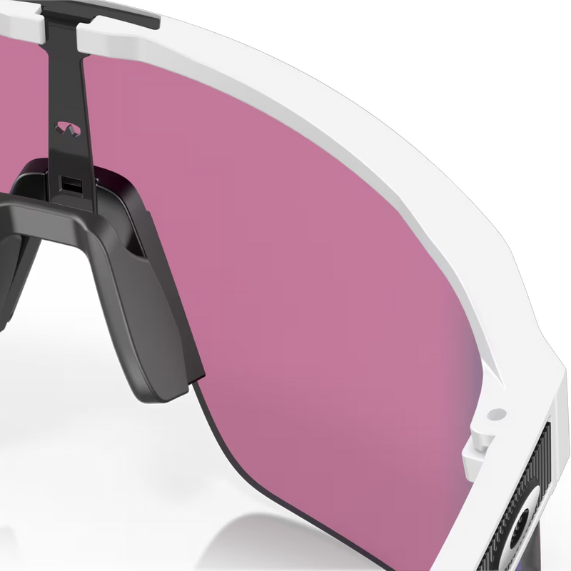 Sutro Lite - Matte White/Prizm Road, Oakley Sutro Lite Matte White Prizm Road in Matte White Prizm Road right inside lens
