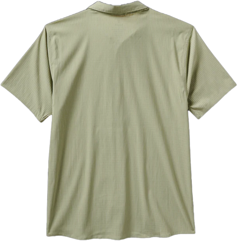Men's Bless Up Short Sleeve Breathable Stretch Shirt, Roark Men's Bless Up Short Sleeve Breathable Stretch Shirt in Sage back