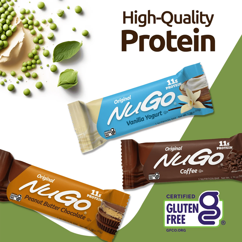 NuGo Bar, NuGo Nutrition NuGo Bar features