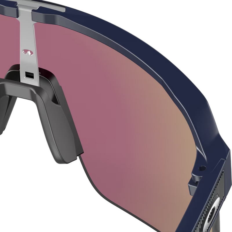 Sutro Lite - Matte Navy/Prizm Sapphire, Oakley Sutro Lite - Matte Navy/Prizm Sapphire back of right lens