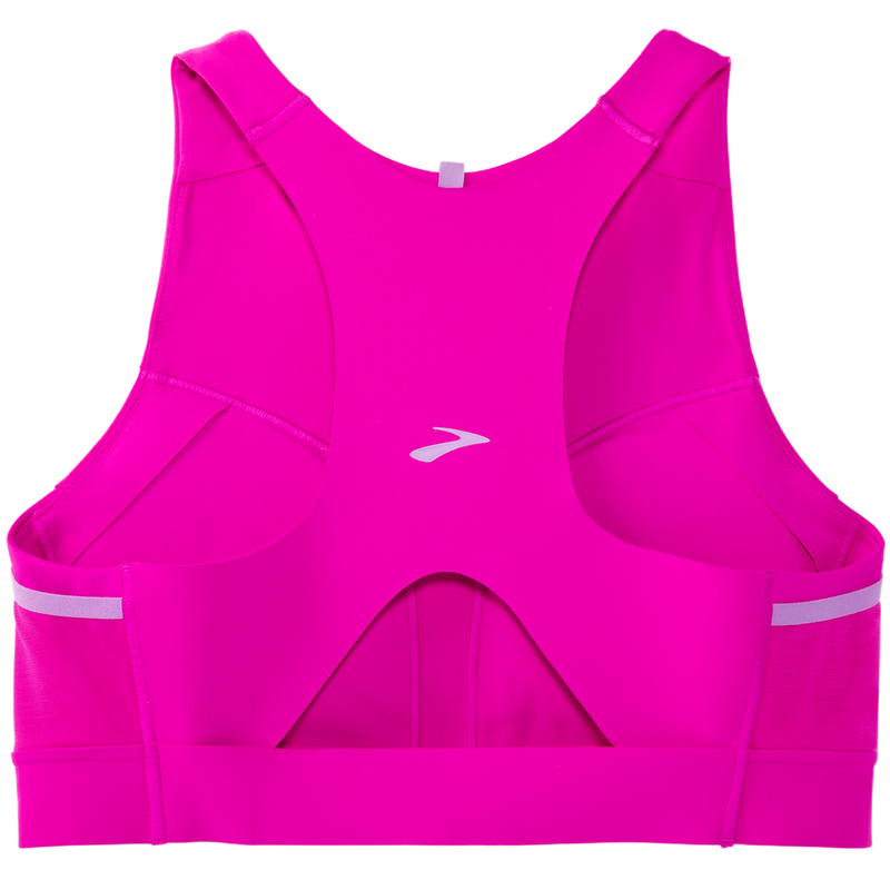 Women's Drive 3 Pocket Run Bra, Brooks Women's Drive 3 Pocket Run Bra back