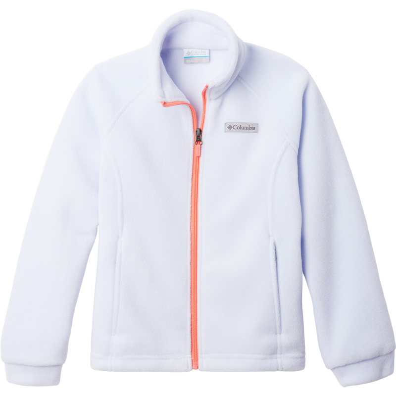 Youth Benton Springs Fleece FZ Jacket in Snowdrift