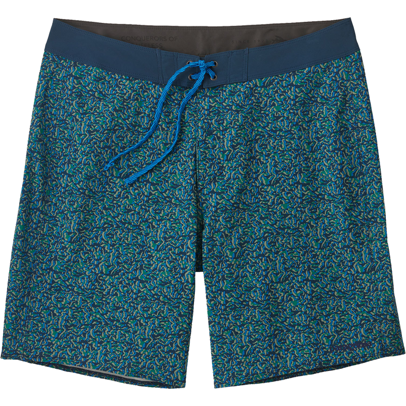 Patagonia Hydropeak Boardshort 18" in Sea Texture: Tidepool Blue