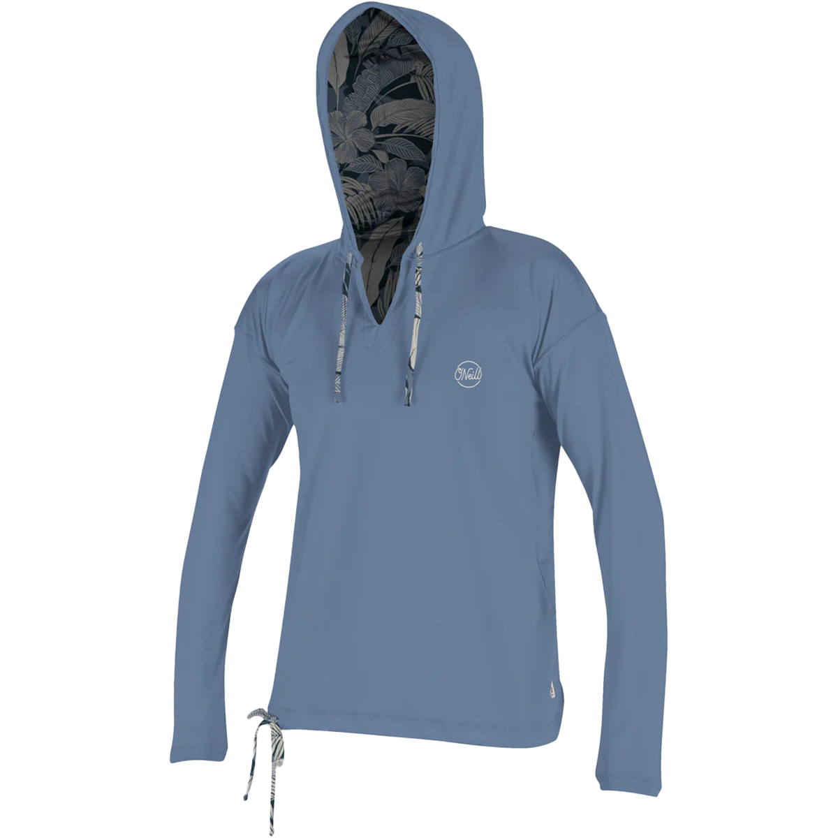 Women's Side Print Long Sleeve Hoodie alternate view