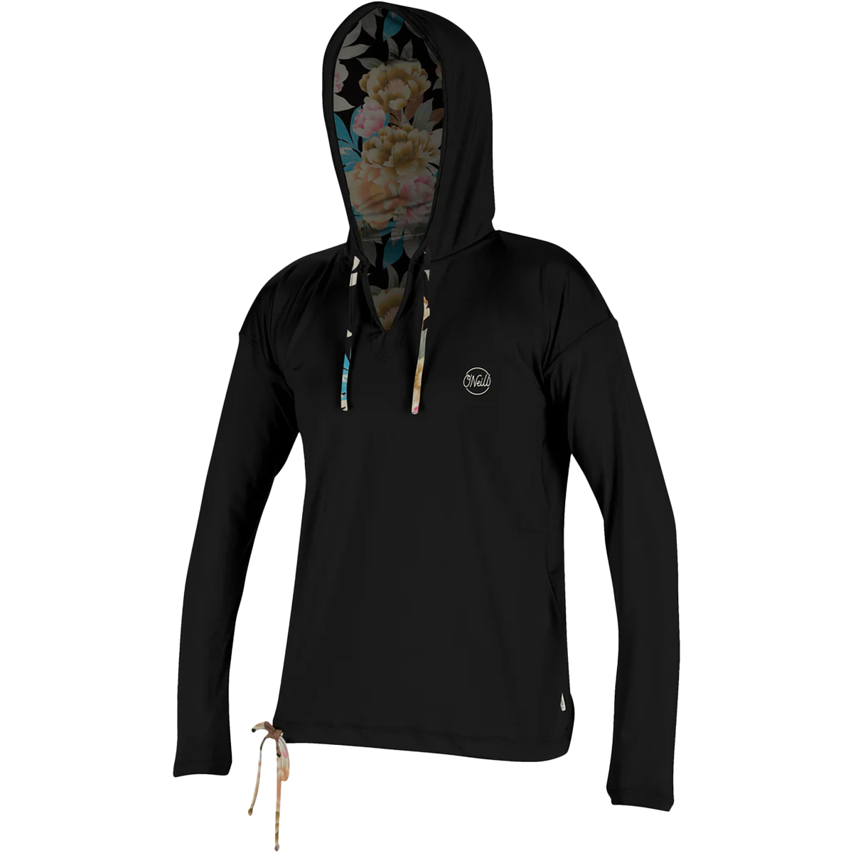 Women's Side Print Long Sleeve Hoodie alternate view