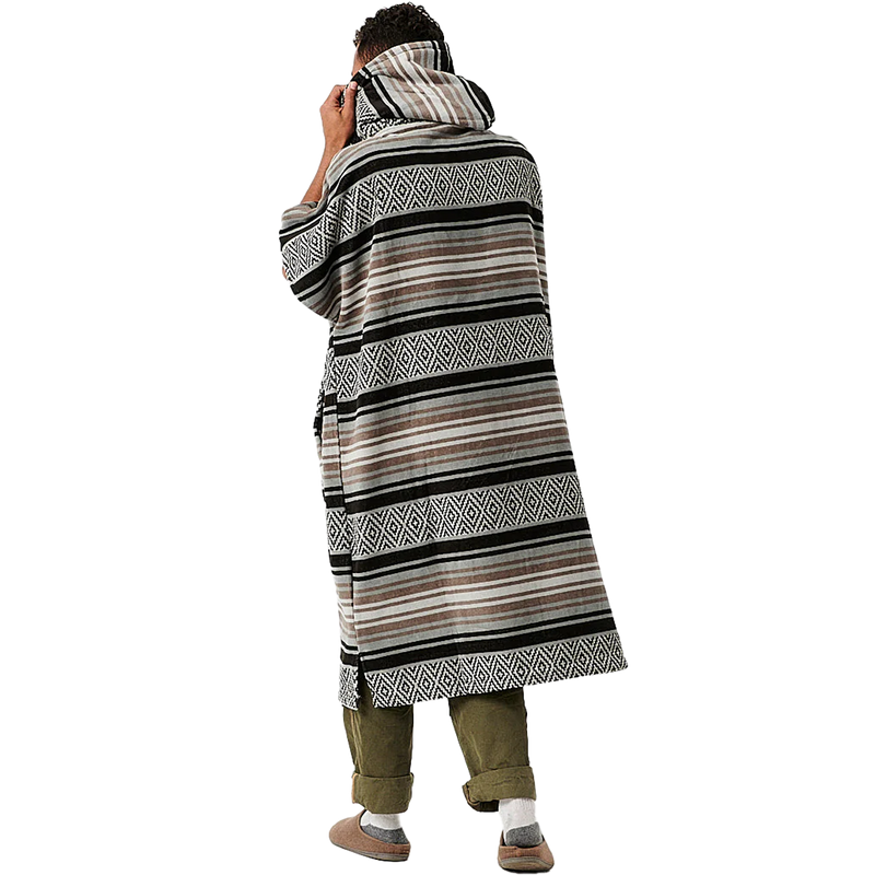 Fouta Lightweight Turkish Poncho, Slowtide Changing Poncho back