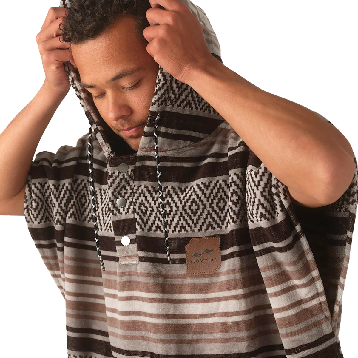 Fouta Lightweight Turkish Poncho alternate view