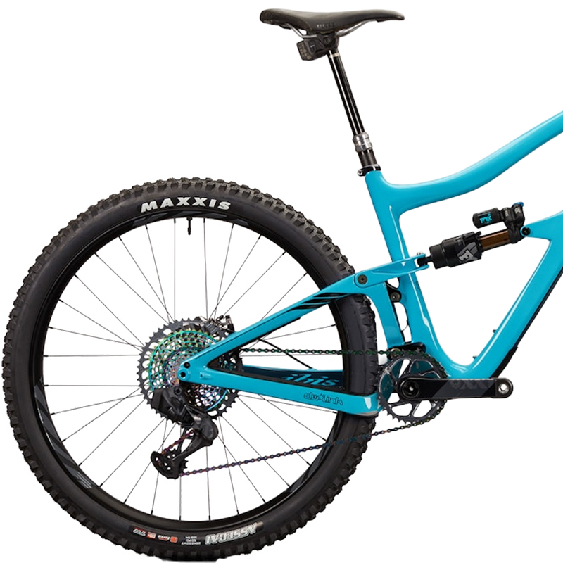 Ripmo V2 XT Carbon Ibis Logo, Ibis Ripmo V2 XT Carbon Ibis Logo back of bike