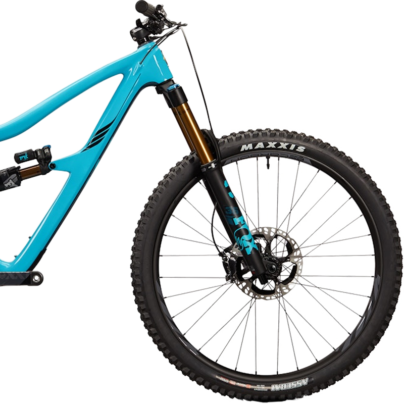 Ripmo V2 XT Carbon Ibis Logo, Ibis Ripmo V2 XT Carbon Ibis Logo front of bike