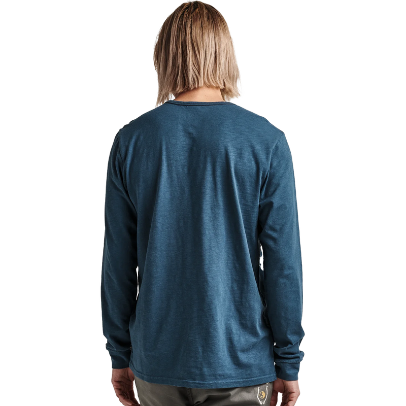 Men's Well Worn Midweight Organic Long Sleeve Tee, Roark Men's Well Worn Midweight Organic Long Sleeve Tee back