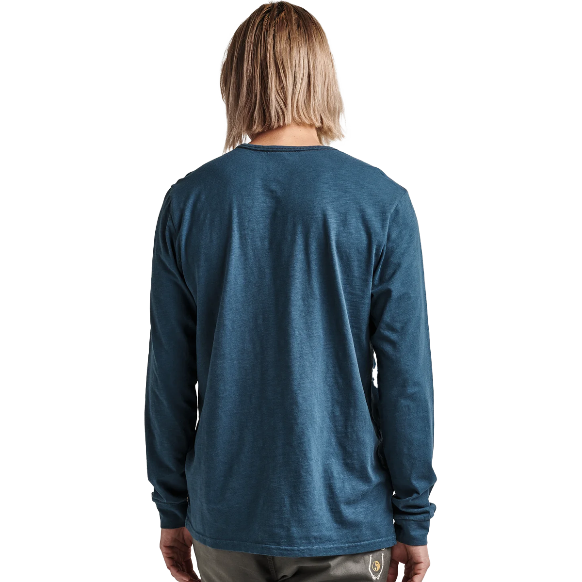 Men's Well Worn Midweight Organic Long Sleeve Tee alternate view
