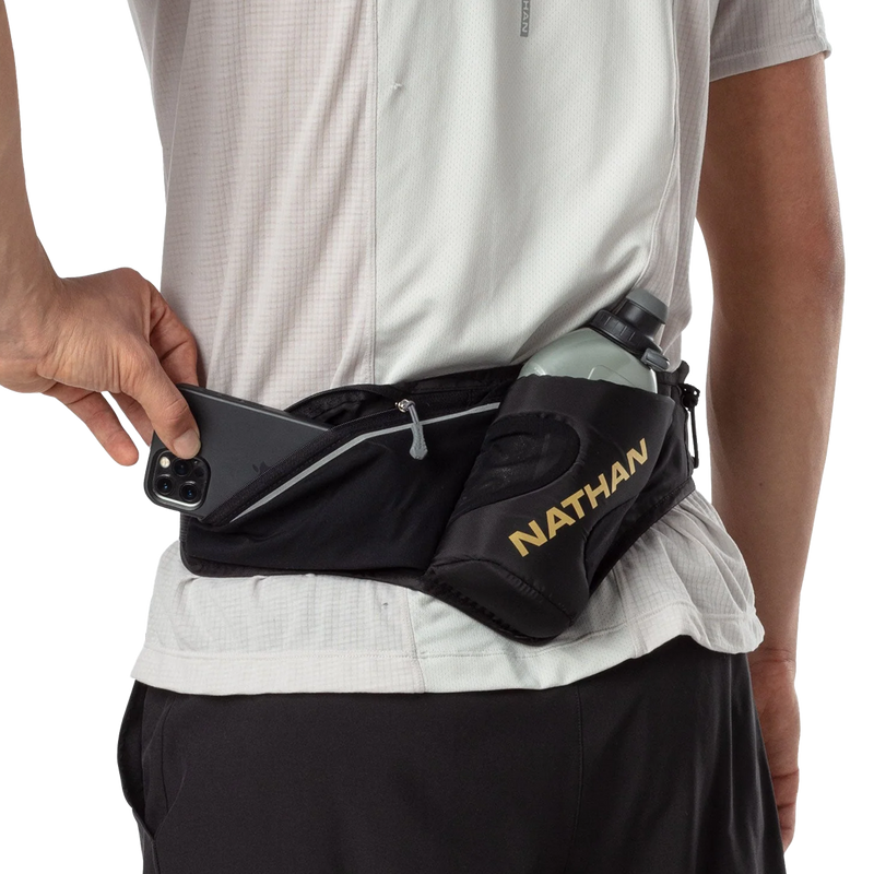 Peak Hydration Waist Pack 18oz, Nathan Peak Hydration Waist Pack 18oz phone pocket