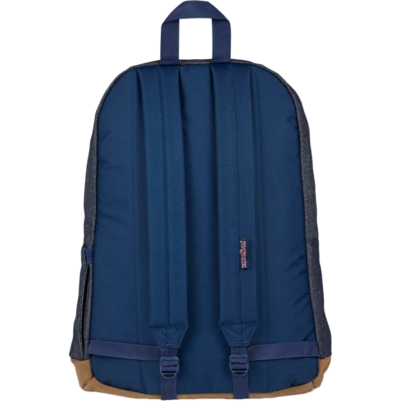 Right Pack Expressions, Jansport Right Pack Expressions in KV8-Embroidered Denim Dark back