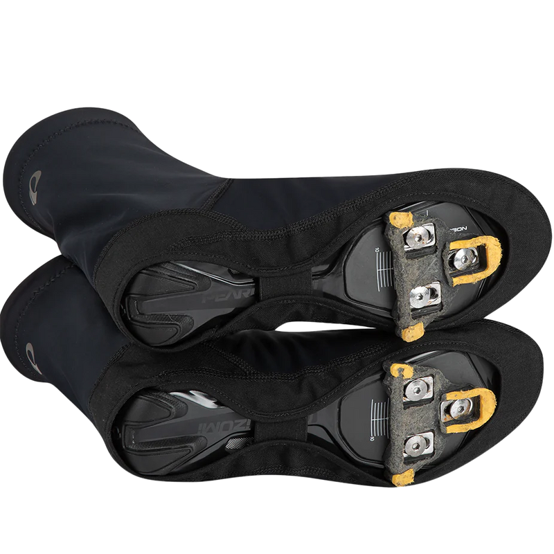AmFIB LITE Shoe Cover, Pearl Izumi AmFIB LITE Shoe Cover in 021-Black bottom with SPD-SL cleats