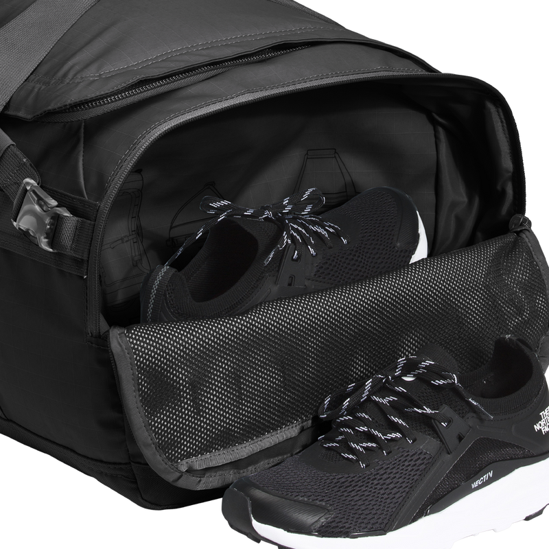 Base Camp Voyager Duffel 62L, The North Face Base Camp Voyager Duffel 62L side pocket