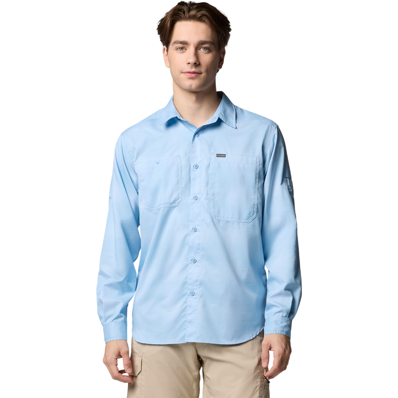 Men's Silver Ridge Utility Lite Plaid Long Sleeve, Featured Image