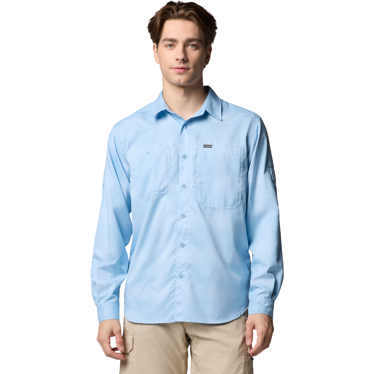 Men's Silver Ridge Utility Lite Plaid Long Sleeve alternate view