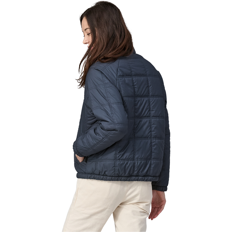 Women's Lost Canyon Jacket, Patagonia Women's Lost Canyon Jacket in Pitch Blue with Pitch Blue back